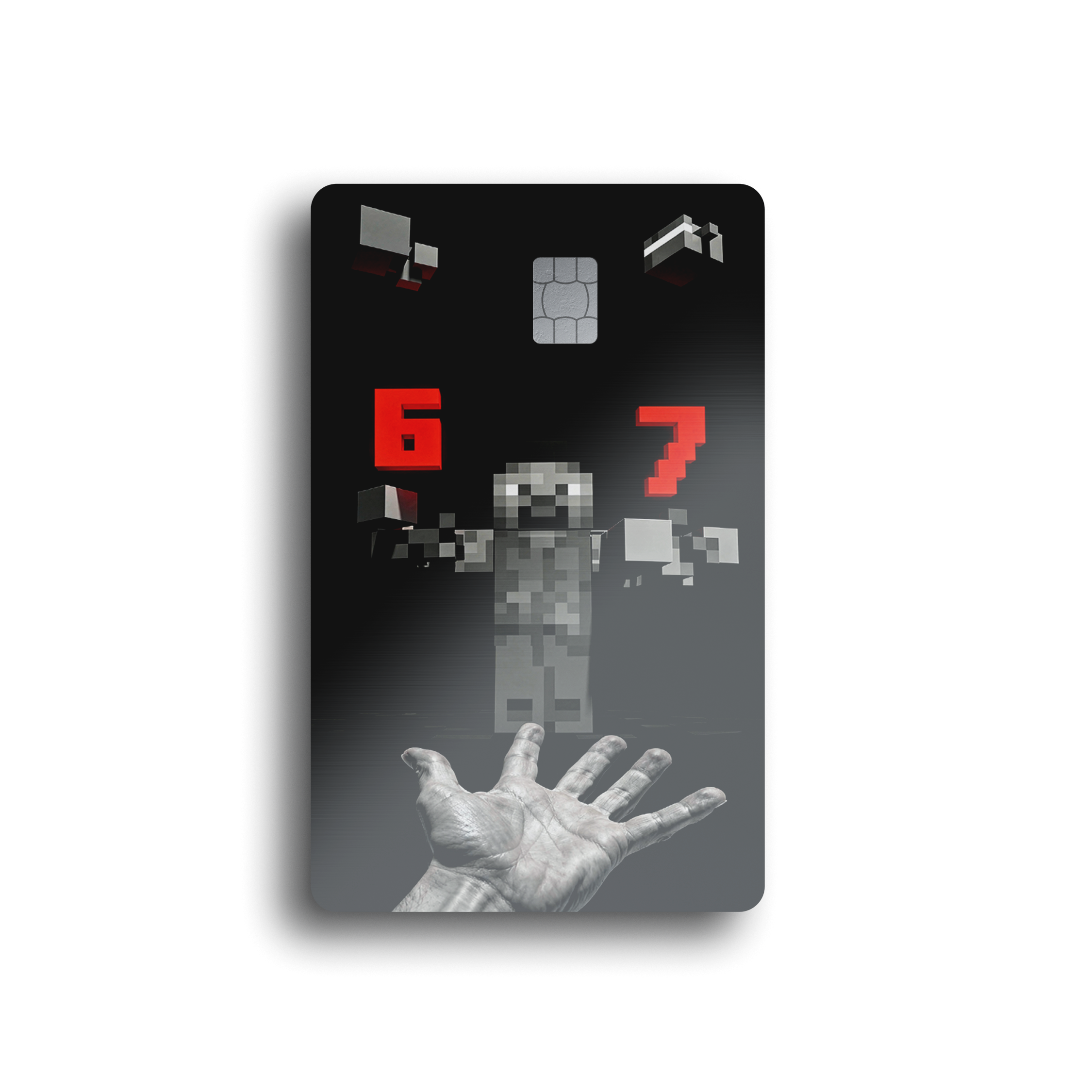 67 Pixel Horror Card Skin